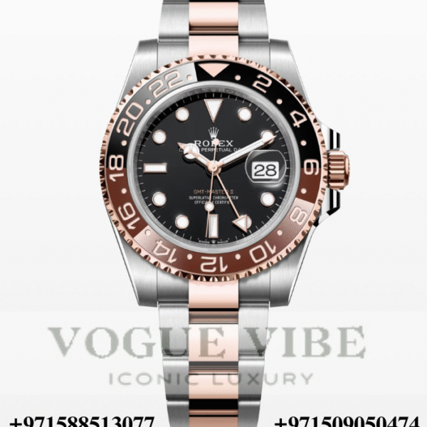 Rolex GMT MASTER ll , Oyster , Oystersteel and Everose