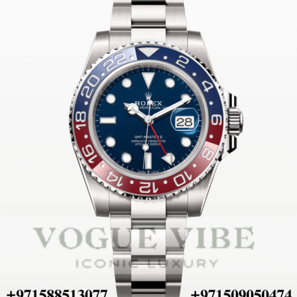 Rolex GMT Master ll , Oyster , White Gold