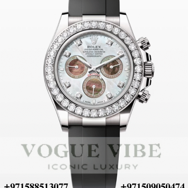 Rolex Cosmograph Daytona Oyster White Gold and Diamonds