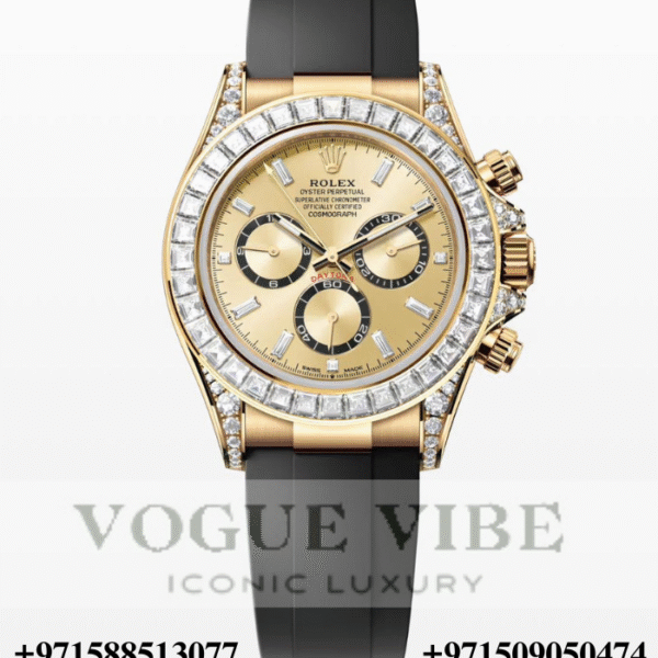Rolex Cosmograph Daytona Oyster Yellow Gold and Diamonds