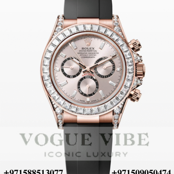 Rolex Cosmograph Daytona Oyster Everose Gold and Diamonds