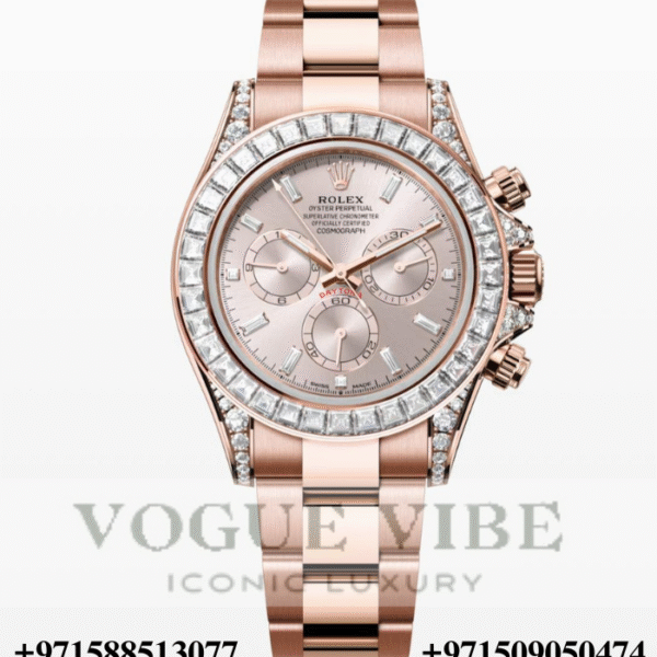 Rolex Cosmograph Daytona Oyster Everose Gold and Diamonds